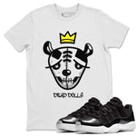 Jordan 11 72-10 Sneaker Match Tees Dead Dolls Face Sneaker Tees Jordan 11 72-10 Sneaker Release Tees Unisex Shirts