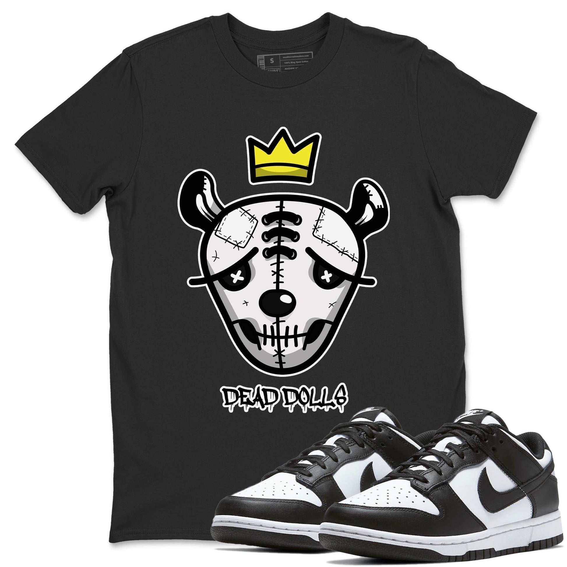 Dunk Panda Sneaker Match Tees Dead Dolls Face Sneaker Tees Dunk Panda Sneaker Release Tees Unisex Shirts