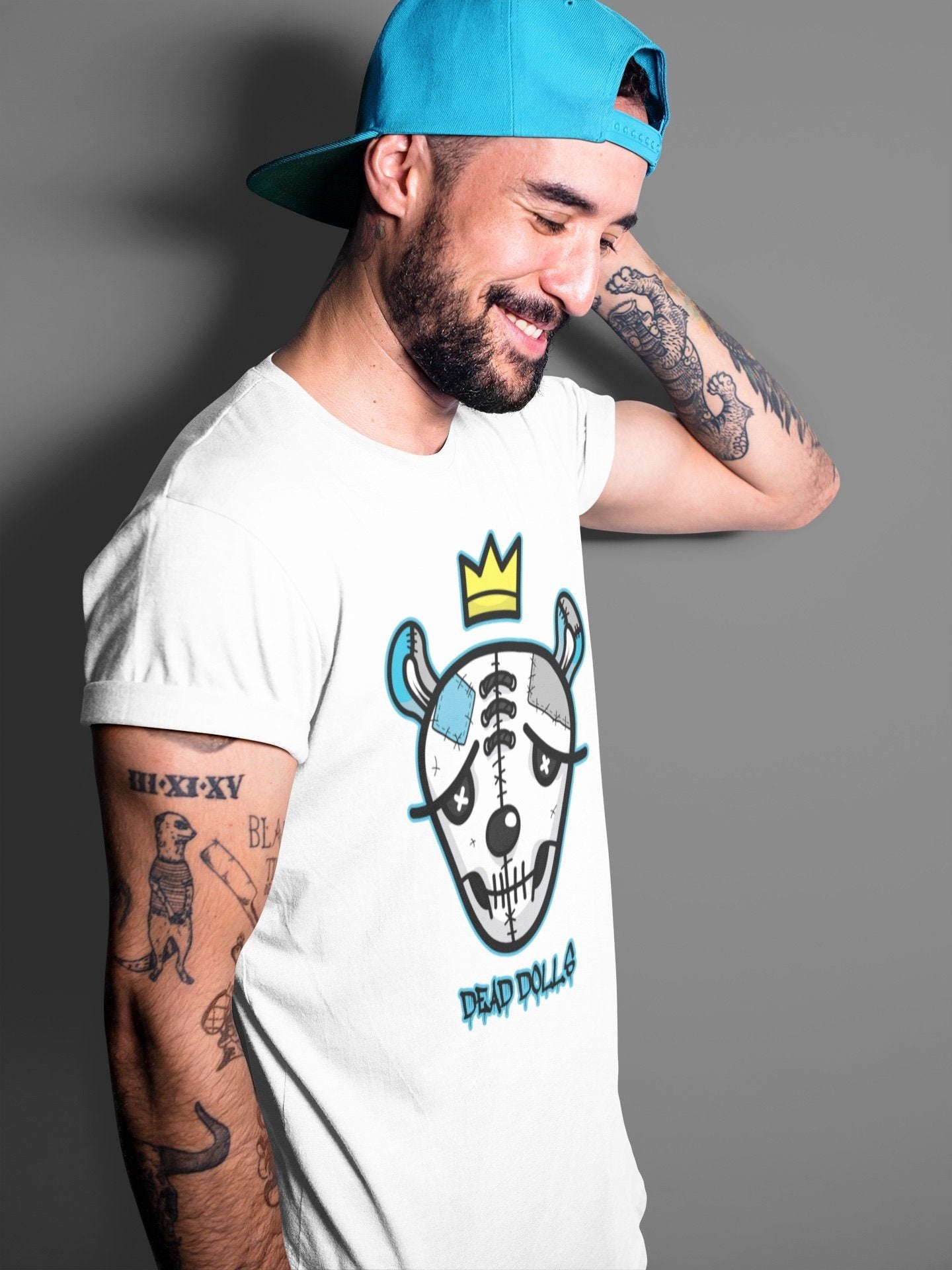 Yeezy 700 Bright Cyan Sneaker Match Tees Dead Dolls Face Sneaker Tees Yeezy 700 Bright Cyan Sneaker Release Tees Unisex Shirts