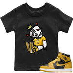 Jordan 1 Pollen Sneaker Match Tees Dead Dolls Sneaker Tees Jordan 1 Pollen Sneaker Release Tees Kids Shirts