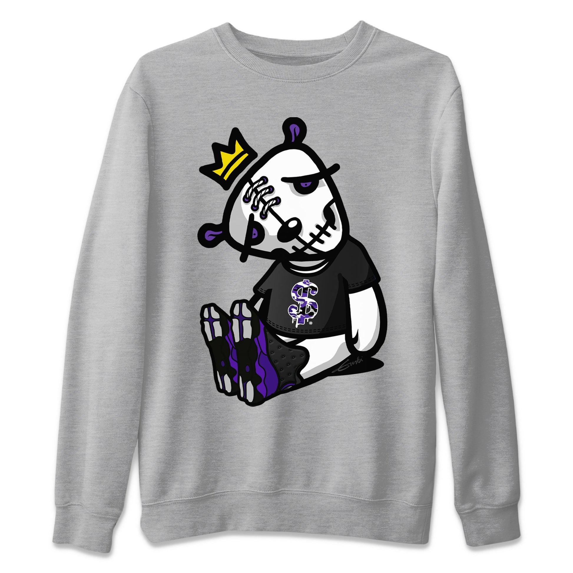 Jordan 13 Court Purple Sneaker Match Tees Dead Dolls Sneaker Tees Jordan 13 Court Purple Sneaker Release Tees Unisex Shirts