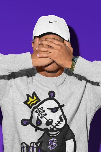 Jordan 13 Court Purple Sneaker Match Tees Dead Dolls Sneaker Tees Jordan 13 Court Purple Sneaker Release Tees Unisex Shirts