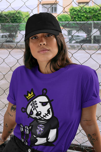 Jordan 13 Court Purple Sneaker Match Tees Dead Dolls Sneaker Tees Jordan 13 Court Purple Sneaker Release Tees Unisex Shirts