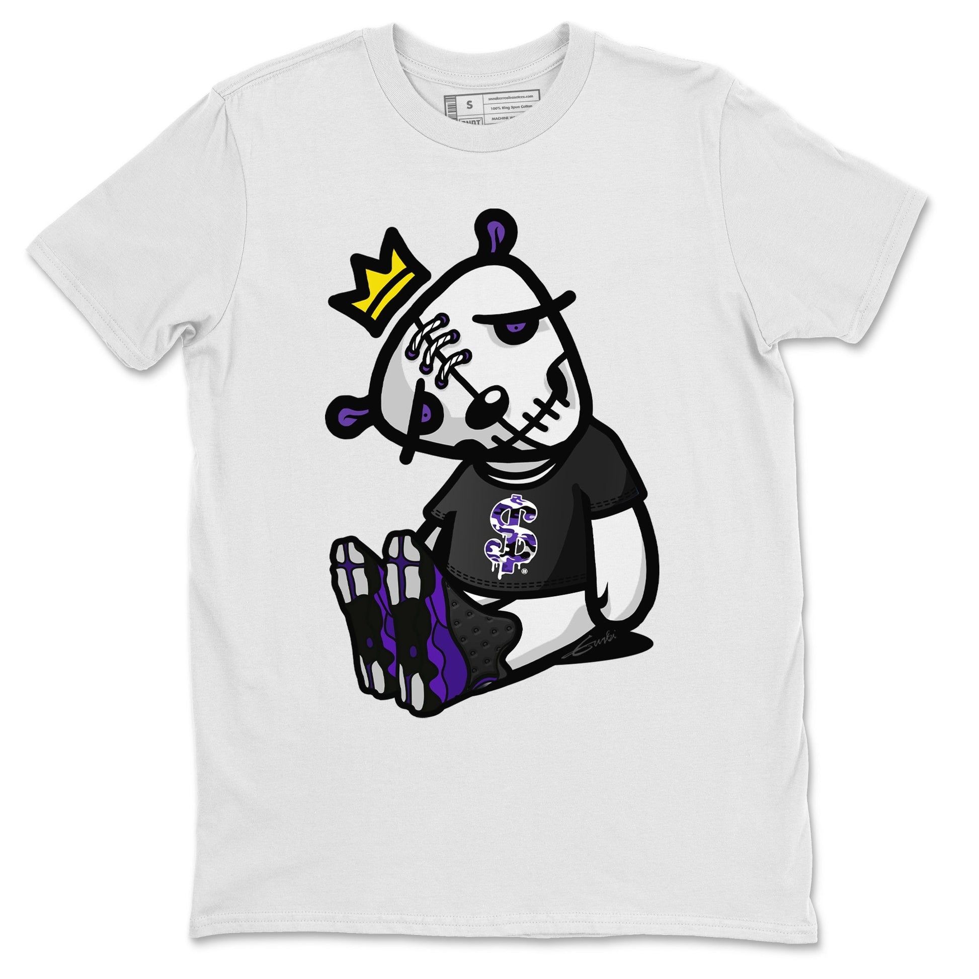 Jordan 13 Court Purple Sneaker Match Tees Dead Dolls Sneaker Tees Jordan 13 Court Purple Sneaker Release Tees Unisex Shirts
