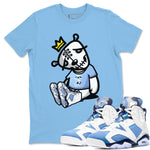 Jordan 6 UNC Sneaker Match Tees Dead Dolls Sneaker Tees Jordan 6 UNC Sneaker Release Tees Unisex Shirts