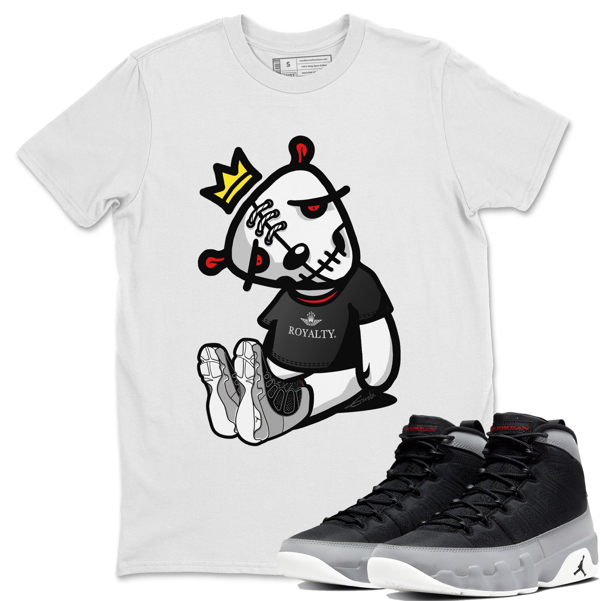 Jordan 9 Particle Grey Sneaker Match Tees Dead Dolls Sneaker Tees Jordan 9 Particle Grey Sneaker Release Tees Unisex Shirts