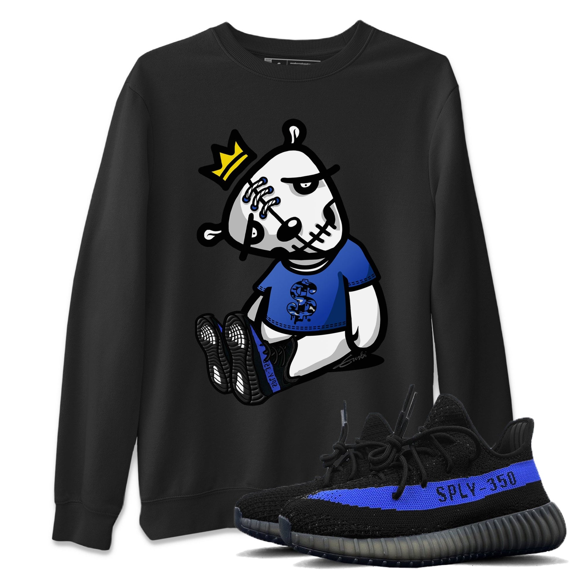 Yeezy 350 Dazzling Blue Sneaker Match Tees Dead Dolls Sneaker Tees Yeezy 350 Dazzling Blue Sneaker Release Tees Unisex Shirts