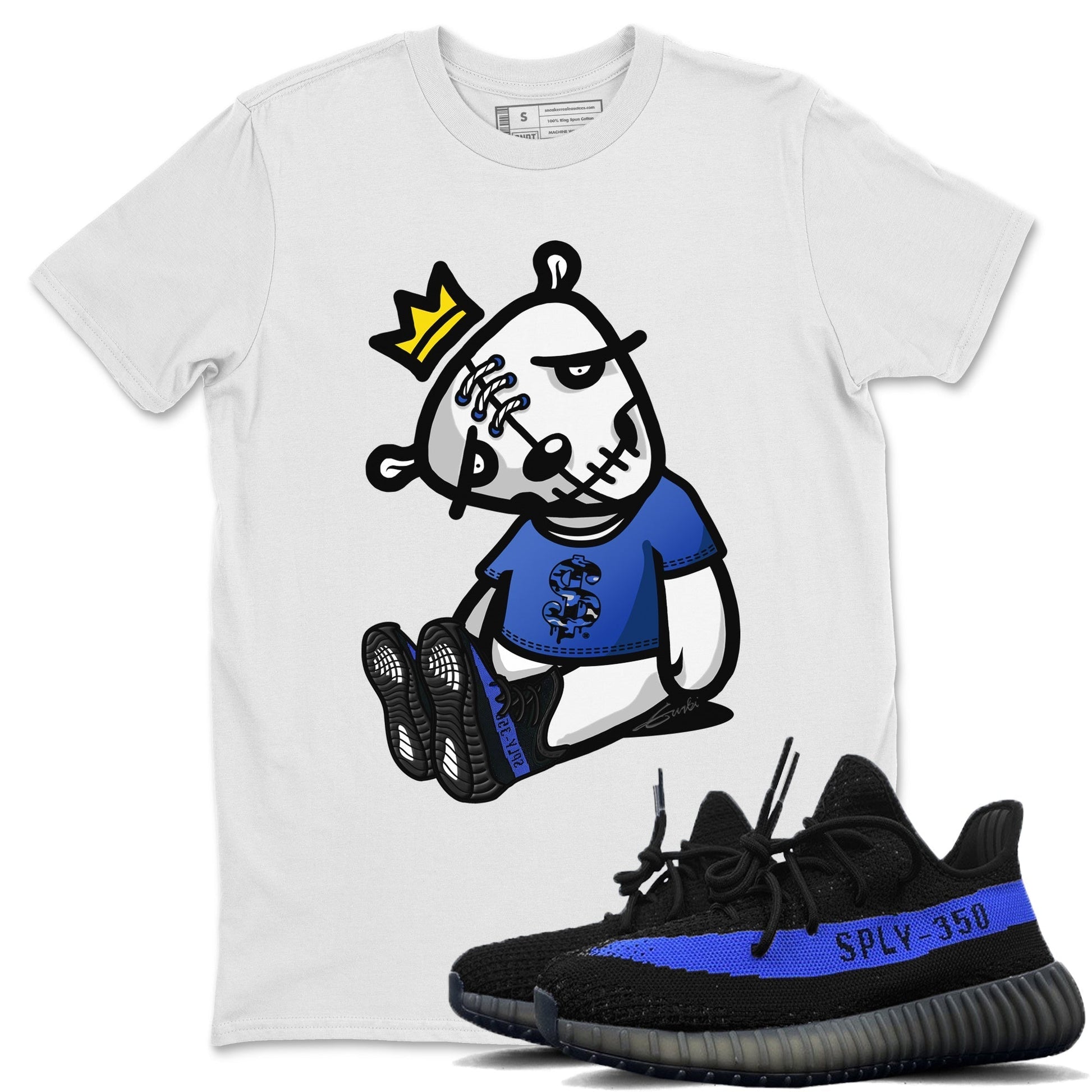 Yeezy 350 Dazzling Blue Sneaker Match Tees Dead Dolls Sneaker Tees Yeezy 350 Dazzling Blue Sneaker Release Tees Unisex Shirts