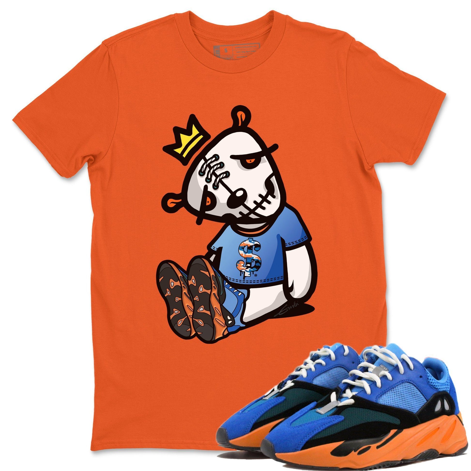 Yeezy 700 Bright Blue Sneaker Match Tees Dead Dolls Sneaker Tees Yeezy 700 Bright Blue Sneaker Release Tees Unisex Shirts