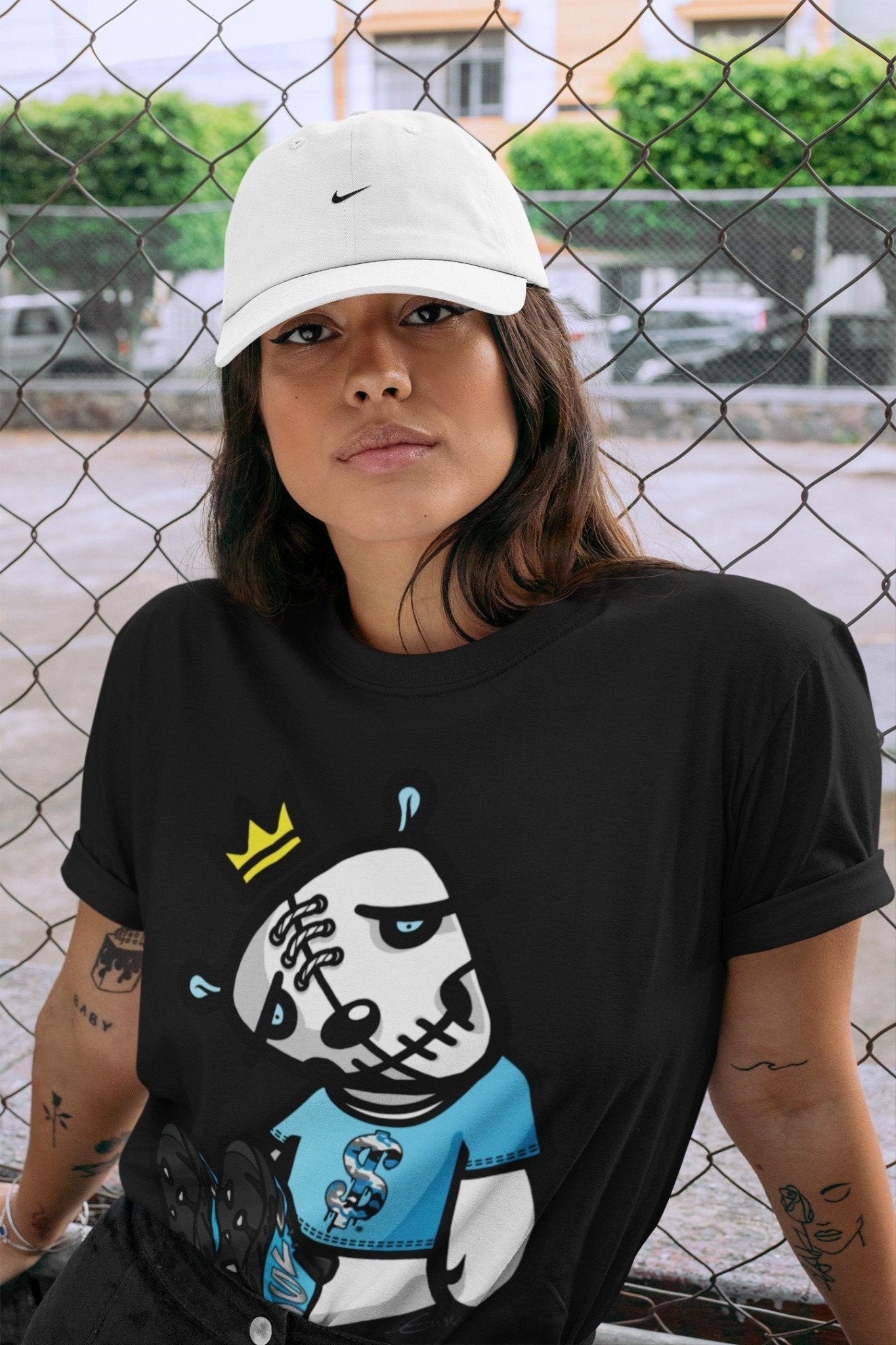 Yeezy 700 Bright Cyan Sneaker Match Tees Dead Dolls Sneaker Tees Yeezy 700 Bright Cyan Sneaker Release Tees Unisex Shirts