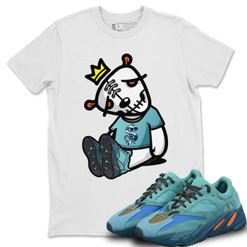 Yeezy 700 Faded Azure Sneaker Match Tees Dead Dolls Sneaker Tees Yeezy 700 Faded Azure Sneaker Release Tees Unisex Shirts