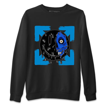 Jordan 2 OFF-WHITE Black Blue Sneaker Match Tees Dead Inside Sneaker Tees Jordan 2 OFF-WHITE Black Blue Sneaker Release Tees Unisex Shirts