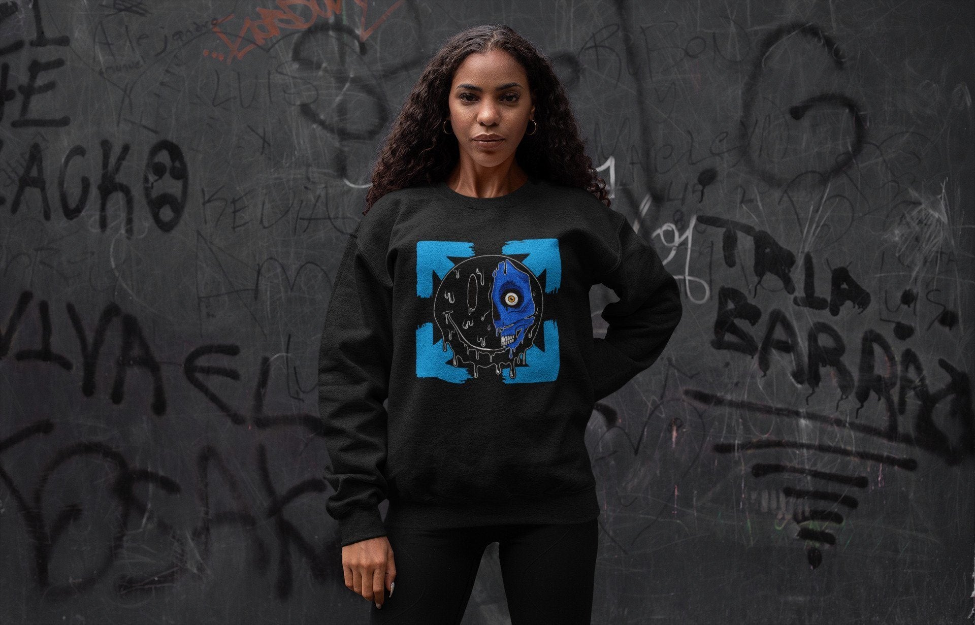 Jordan 2 OFF-WHITE Black Blue Sneaker Match Tees Dead Inside Sneaker Tees Jordan 2 OFF-WHITE Black Blue Sneaker Release Tees Unisex Shirts