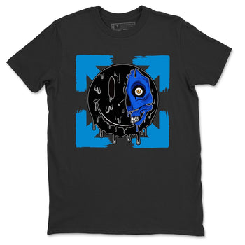 Jordan 2 OFF-WHITE Black Blue Sneaker Match Tees Dead Inside Sneaker Tees Jordan 2 OFF-WHITE Black Blue Sneaker Release Tees Unisex Shirts