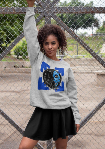 Jordan 2 OFF-WHITE Black Blue Sneaker Match Tees Dead Inside Sneaker Tees Jordan 2 OFF-WHITE Black Blue Sneaker Release Tees Unisex Shirts