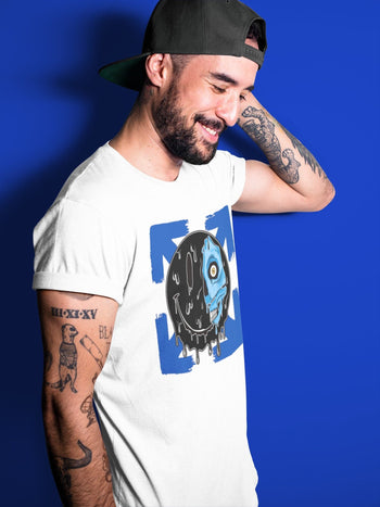 Jordan 2 OFF-WHITE Black Blue Sneaker Match Tees Dead Inside Sneaker Tees Jordan 2 OFF-WHITE Black Blue Sneaker Release Tees Unisex Shirts