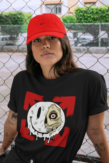 Jordan 2 OFF-WHITE Varsity Red Sneaker Match Tees Dead Inside Sneaker Tees Jordan 2 OFF-WHITE Varsity Red Sneaker Release Tees Unisex Shirts