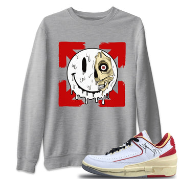 Jordan 2 OFF-WHITE Varsity Red Sneaker Match Tees Dead Inside Sneaker Tees Jordan 2 OFF-WHITE Varsity Red Sneaker Release Tees Unisex Shirts
