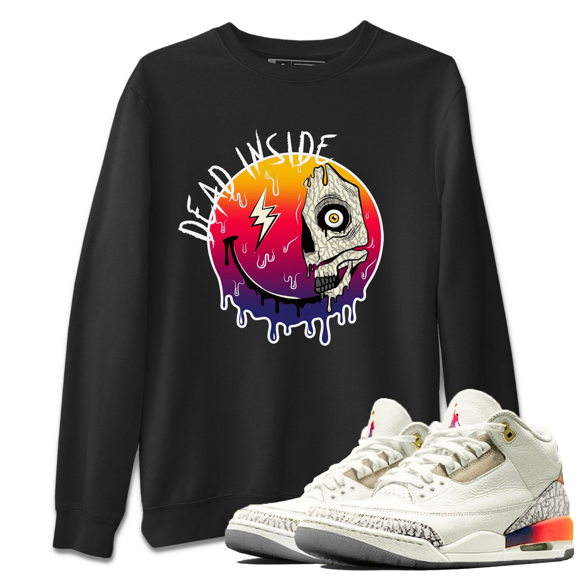 Air Jordan 3 X J Balvin shirt to match jordans Dead Inside sneaker tees Air Jordan 3 X J Balvin SNRT Sneaker Release Tees LGBT Pride T-Shirt Unisex Black 1 T-Shirt