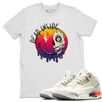 Air Jordan 3 X J Balvin shirt to match jordans Dead Inside sneaker tees Air Jordan 3 X J Balvin SNRT Sneaker Release Tees LGBT Pride T-Shirt Unisex White 1 T-Shirt