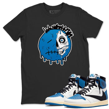 Jordan 1 Travis Scott Fragment Sneaker Match Tees Dead Inside Sneaker Tees Jordan 1 Travis Scott Fragment Sneaker Release Tees Unisex Shirts