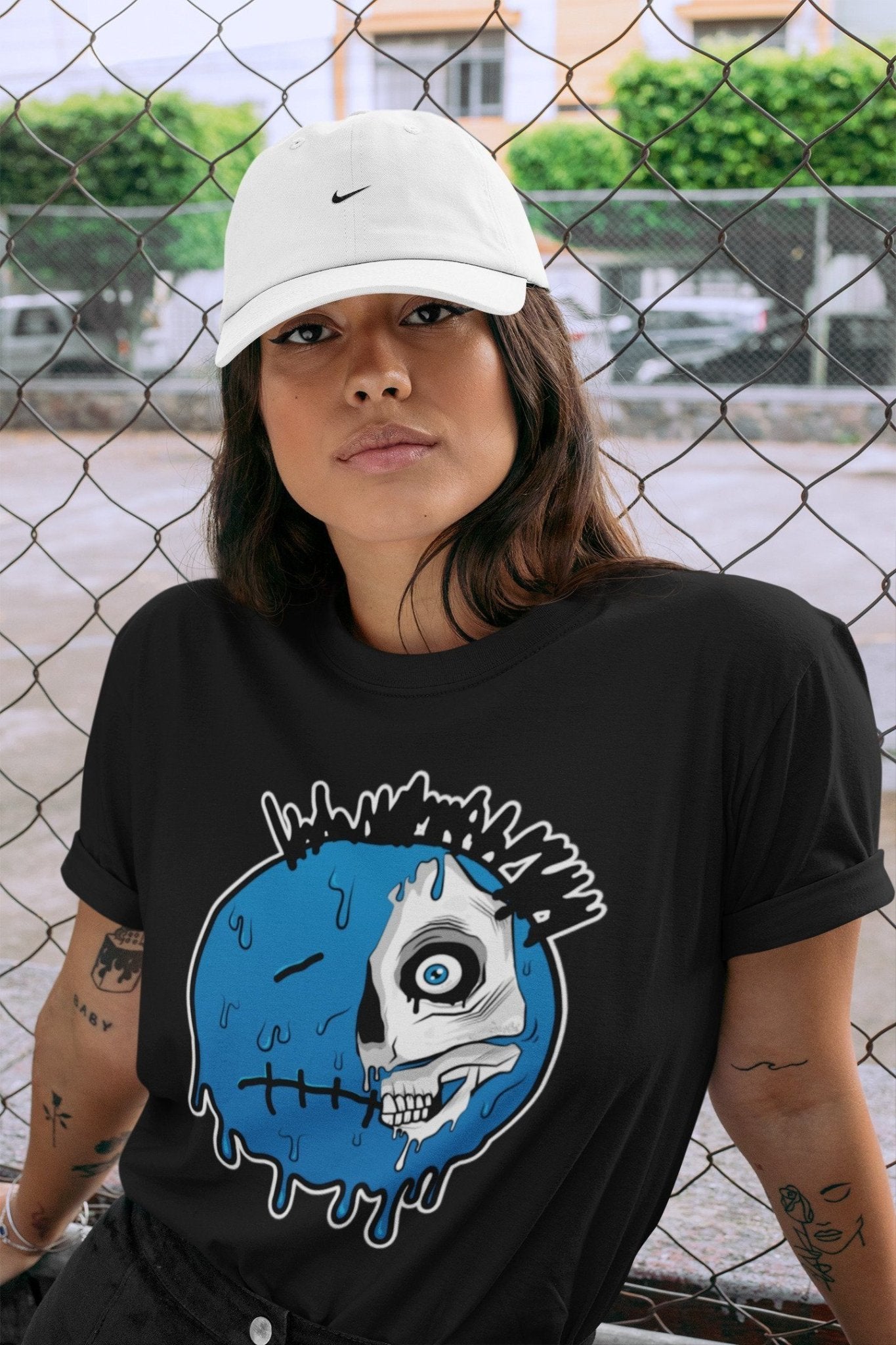 Jordan 1 Travis Scott Fragment Sneaker Match Tees Dead Inside Sneaker Tees Jordan 1 Travis Scott Fragment Sneaker Release Tees Unisex Shirts