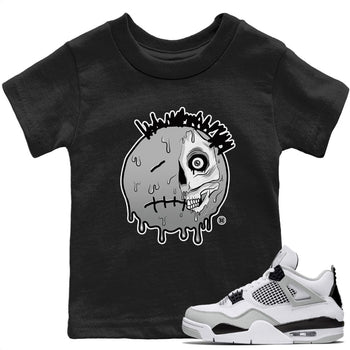 Jordan 4 Military Black Sneaker Match Tees Dead Inside Sneaker Tees Jordan 4 Military Black Sneaker Release Tees Kids Shirts