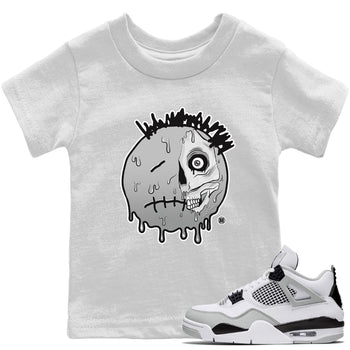 Jordan 4 Military Black Sneaker Match Tees Dead Inside Sneaker Tees Jordan 4 Military Black Sneaker Release Tees Kids Shirts