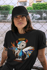 Jordan 1 Prototype Sneaker Match Tees Devil Angel Sneaker Tees Jordan 1 Prototype Sneaker Release Tees Unisex Shirts