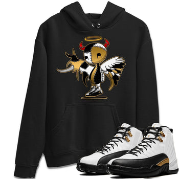Jordan 12 Royalty Sneaker Match Tees Devil Angel Sneaker Tees Jordan 12 Royalty Sneaker Release Tees Unisex Shirts