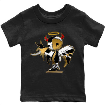 Jordan 12 Royalty Sneaker Match Tees Devil Angel Sneaker Tees Jordan 12 Royalty Sneaker Release Tees Kids Shirts