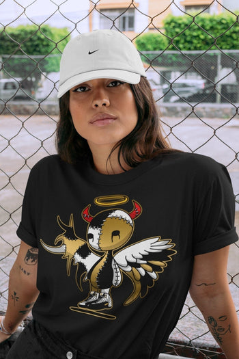 Jordan 12 Royalty Sneaker Match Tees Devil Angel Sneaker Tees Jordan 12 Royalty Sneaker Release Tees Unisex Shirts