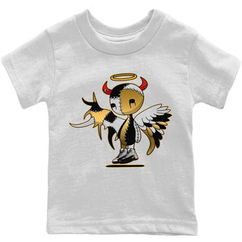 Jordan 12 Royalty Sneaker Match Tees Devil Angel Sneaker Tees Jordan 12 Royalty Sneaker Release Tees Kids Shirts