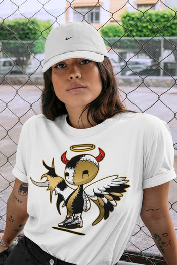 Jordan 12 Royalty Sneaker Match Tees Devil Angel Sneaker Tees Jordan 12 Royalty Sneaker Release Tees Unisex Shirts