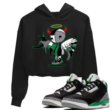 Jordan 3 Pine Green Sneaker Match Tees Devil Angel Sneaker Tees Jordan 3 Pine Green Sneaker Release Tees Women's Shirts