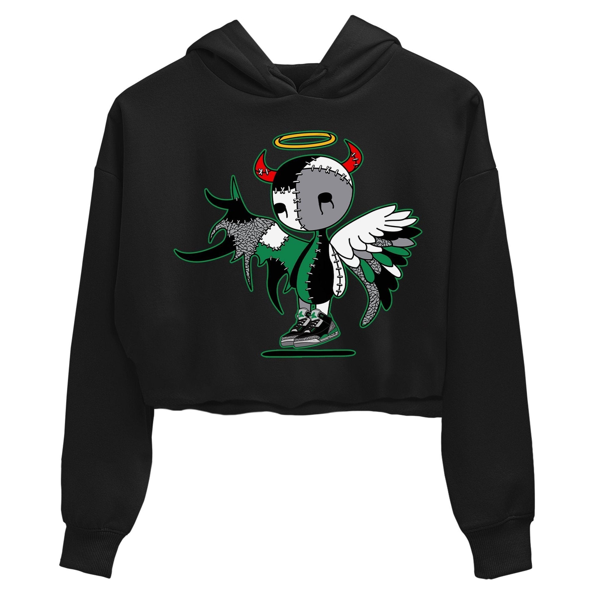 Jordan 3 Pine Green Sneaker Match Tees Devil Angel Sneaker Tees Jordan 3 Pine Green Sneaker Release Tees Women's Shirts