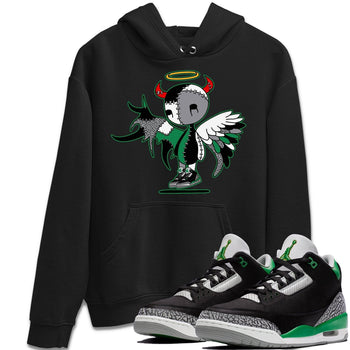 Jordan 3 Pine Green Sneaker Match Tees Devil Angel Sneaker Tees Jordan 3 Pine Green Sneaker Release Tees Unisex Shirts