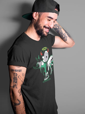Jordan 3 Pine Green Sneaker Match Tees Devil Angel Sneaker Tees Jordan 3 Pine Green Sneaker Release Tees Unisex Shirts