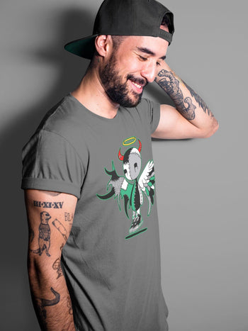 Jordan 3 Pine Green Sneaker Match Tees Devil Angel Sneaker Tees Jordan 3 Pine Green Sneaker Release Tees Unisex Shirts