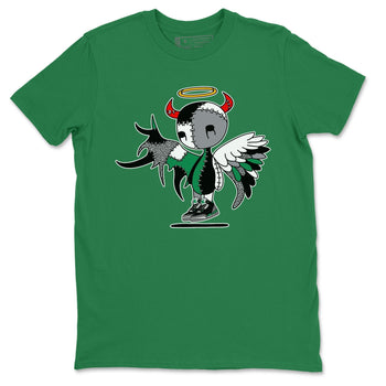 Jordan 3 Pine Green Sneaker Match Tees Devil Angel Sneaker Tees Jordan 3 Pine Green Sneaker Release Tees Unisex Shirts