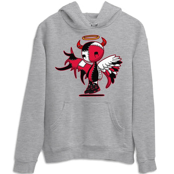 Jordan 4 Red Thunder Sneaker Match Tees Devil Angel Sneaker Tees Jordan 4 Red Thunder Sneaker Release Tees Unisex Shirts