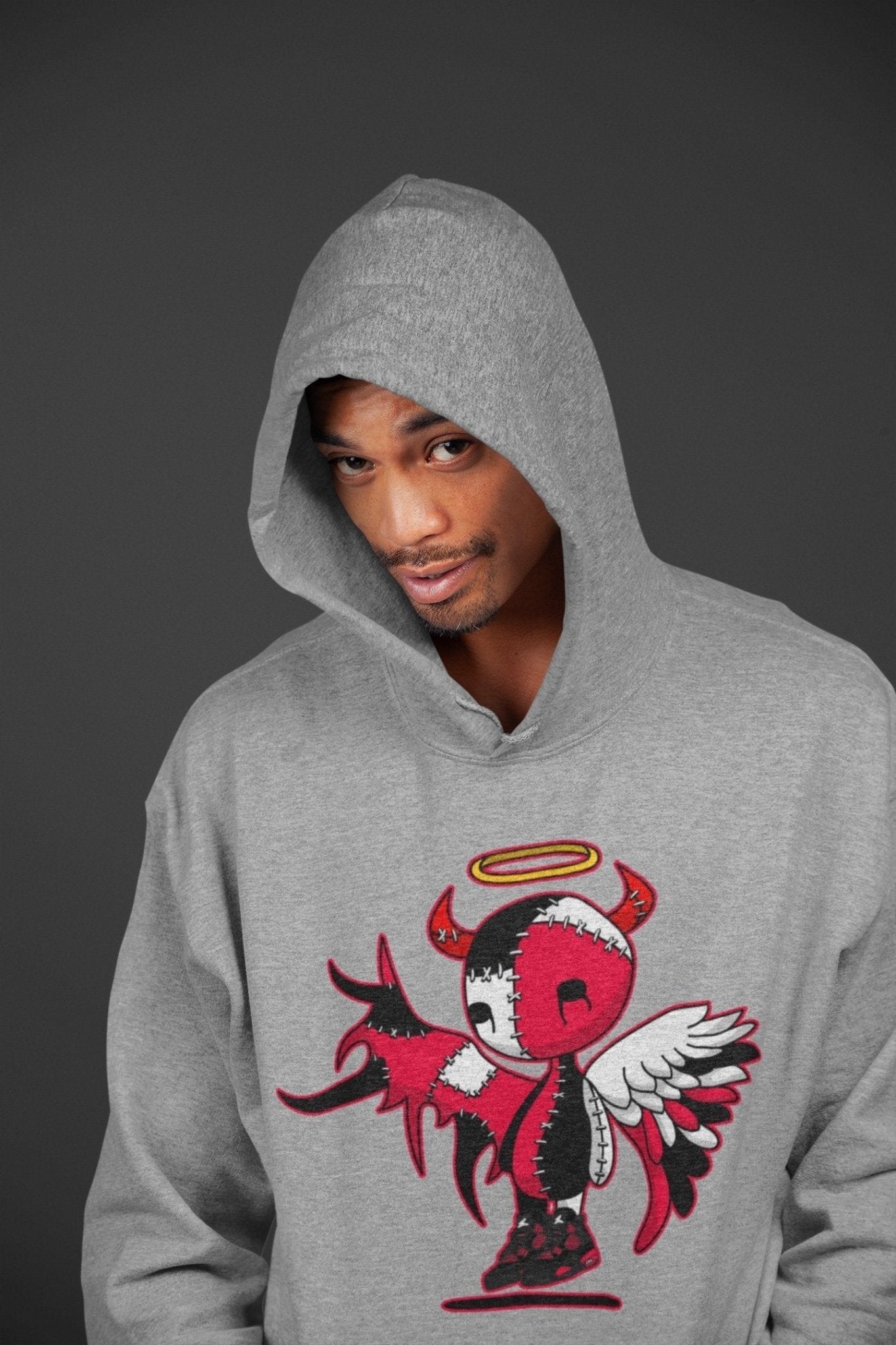 Jordan 4 Red Thunder Sneaker Match Tees Devil Angel Sneaker Tees Jordan 4 Red Thunder Sneaker Release Tees Unisex Shirts