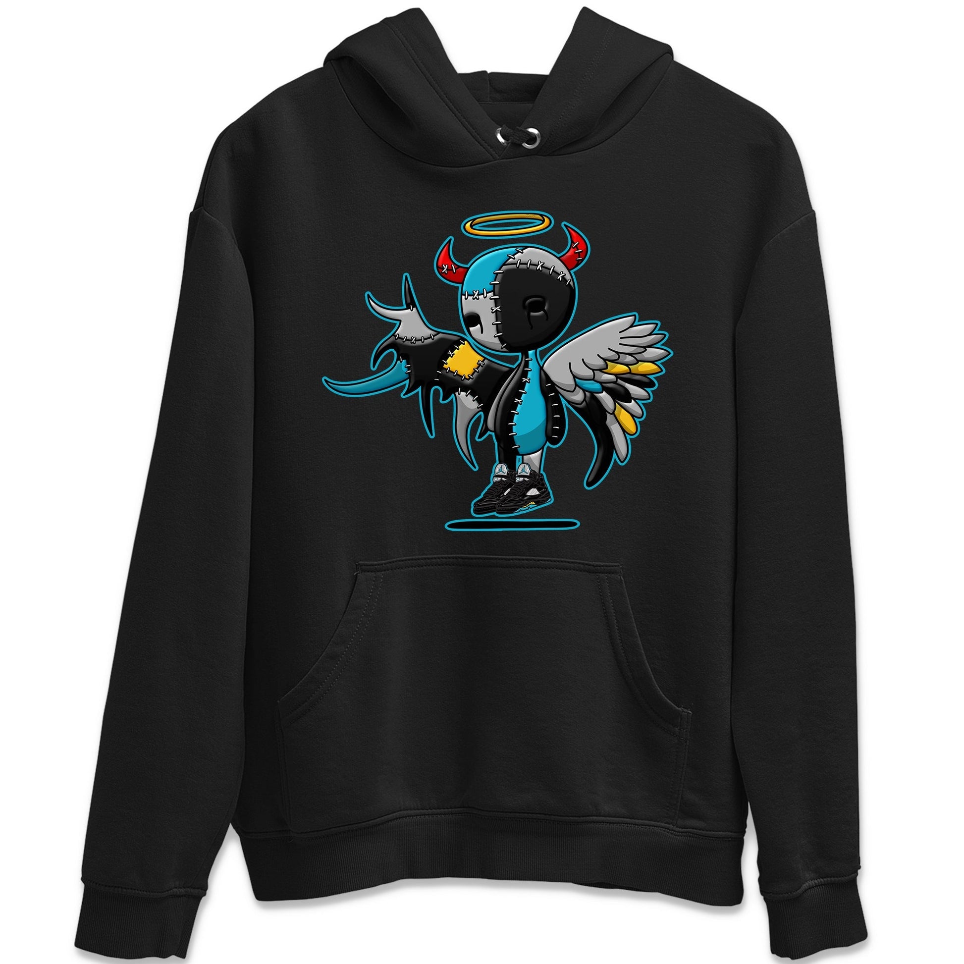 Jordan 5 Aqua Sneaker Match Tees Devil Angel Sneaker Tees Jordan 5 Aqua Sneaker Release Tees Unisex Shirts