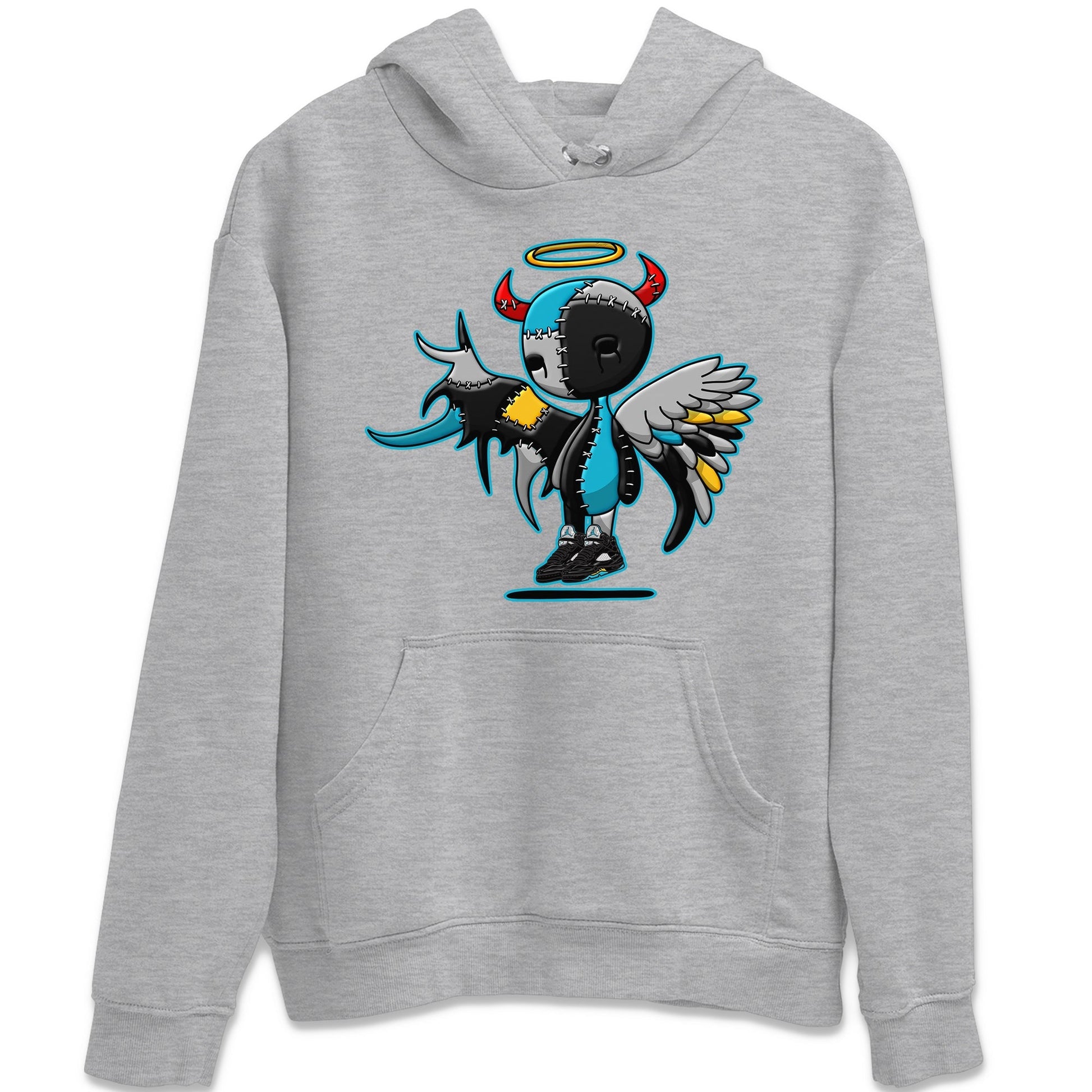 Jordan 5 Aqua Sneaker Match Tees Devil Angel Sneaker Tees Jordan 5 Aqua Sneaker Release Tees Unisex Shirts