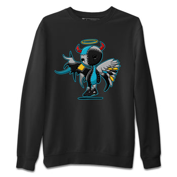 Jordan 5 Aqua Sneaker Match Tees Devil Angel Sneaker Tees Jordan 5 Aqua Sneaker Release Tees Unisex Shirts