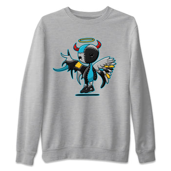 Jordan 5 Aqua Sneaker Match Tees Devil Angel Sneaker Tees Jordan 5 Aqua Sneaker Release Tees Unisex Shirts