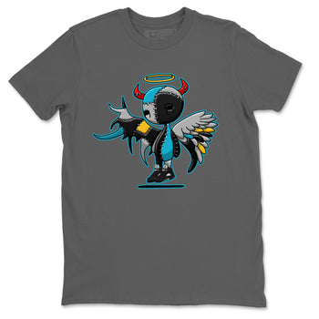 Jordan 5 Aqua Sneaker Match Tees Devil Angel Sneaker Tees Jordan 5 Aqua Sneaker Release Tees Unisex Shirts