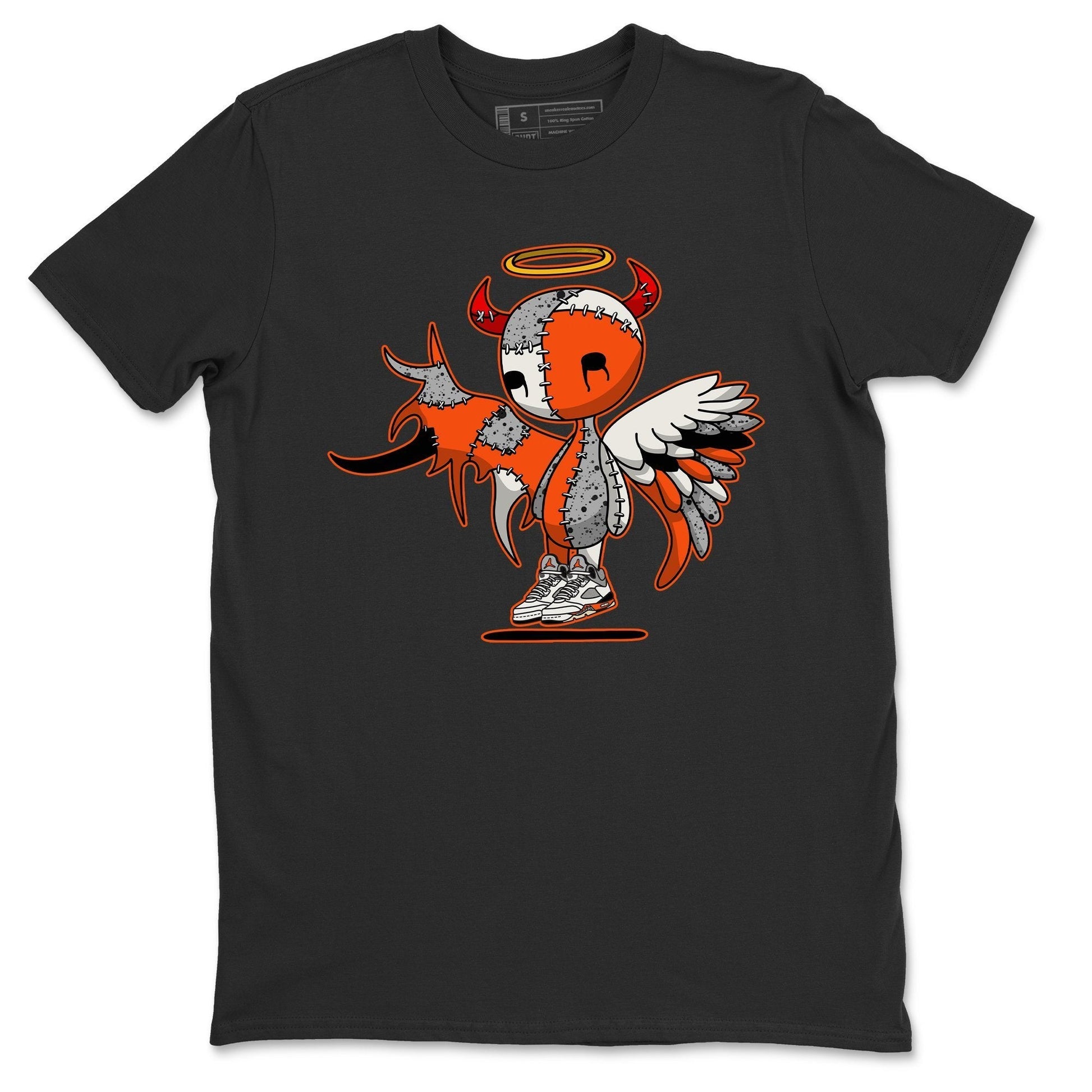 Jordan 5 Shattered Backboard Sneaker Match Tees Devil Angel Sneaker Tees Jordan 5 Shattered Backboard Sneaker Release Tees Unisex Shirts