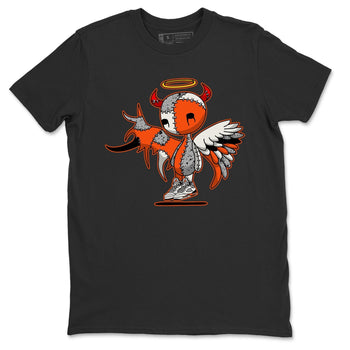 Jordan 5 Shattered Backboard Sneaker Match Tees Devil Angel Sneaker Tees Jordan 5 Shattered Backboard Sneaker Release Tees Unisex Shirts