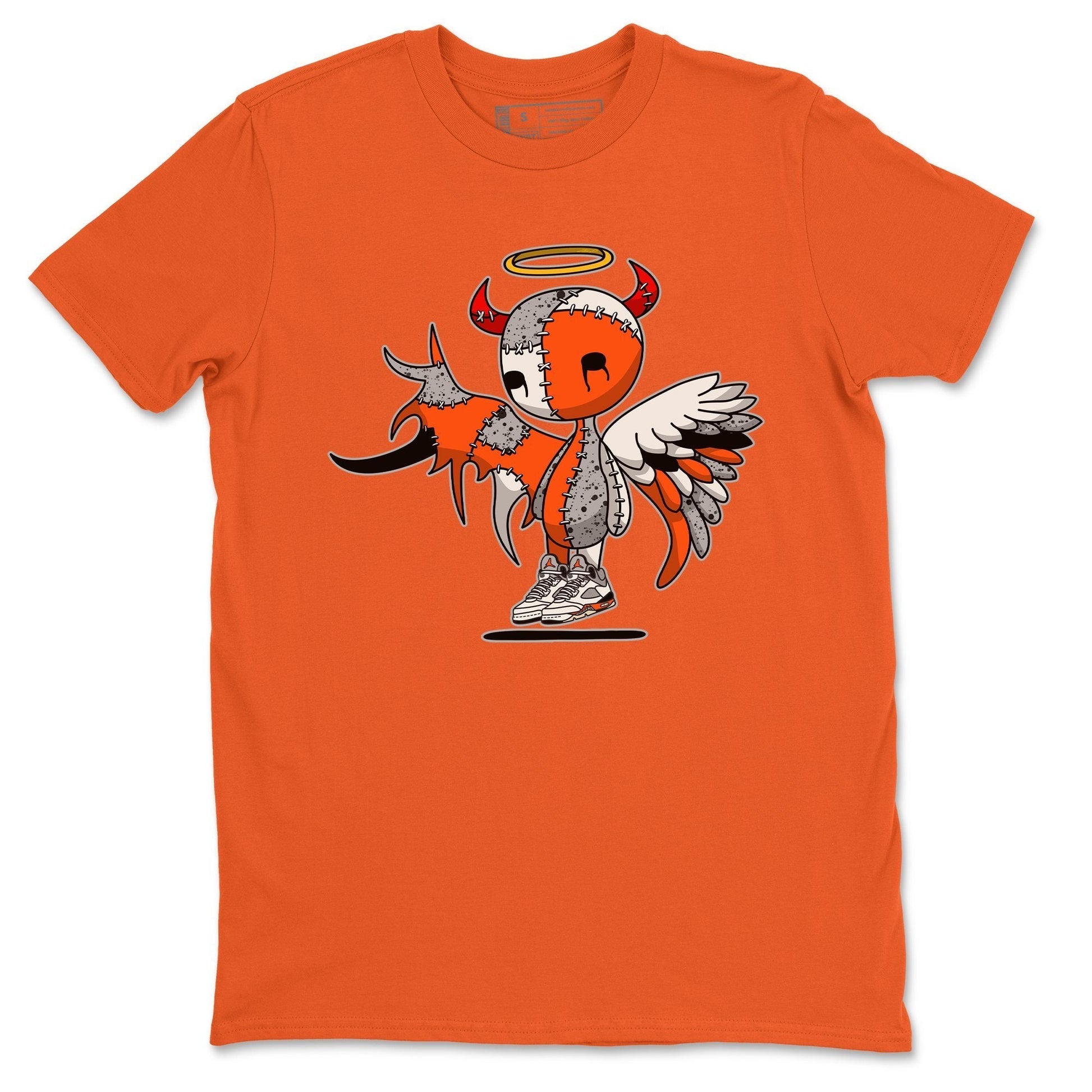 Jordan 5 Shattered Backboard Sneaker Match Tees Devil Angel Sneaker Tees Jordan 5 Shattered Backboard Sneaker Release Tees Unisex Shirts